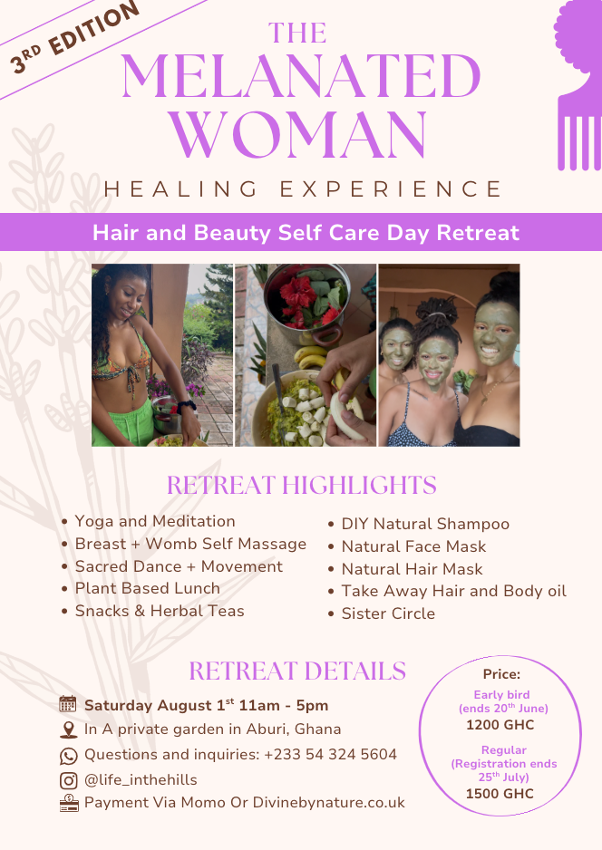 The Natural Woman Day Retreat : Hair + Beauty EDITION